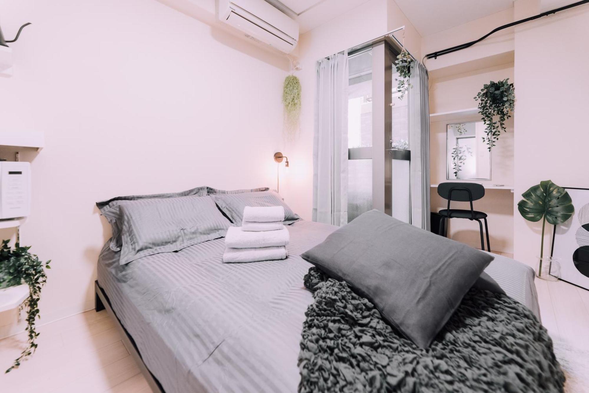 Minimalist Loft Namba Compact Studio With A 24-hour Gym Ma803
