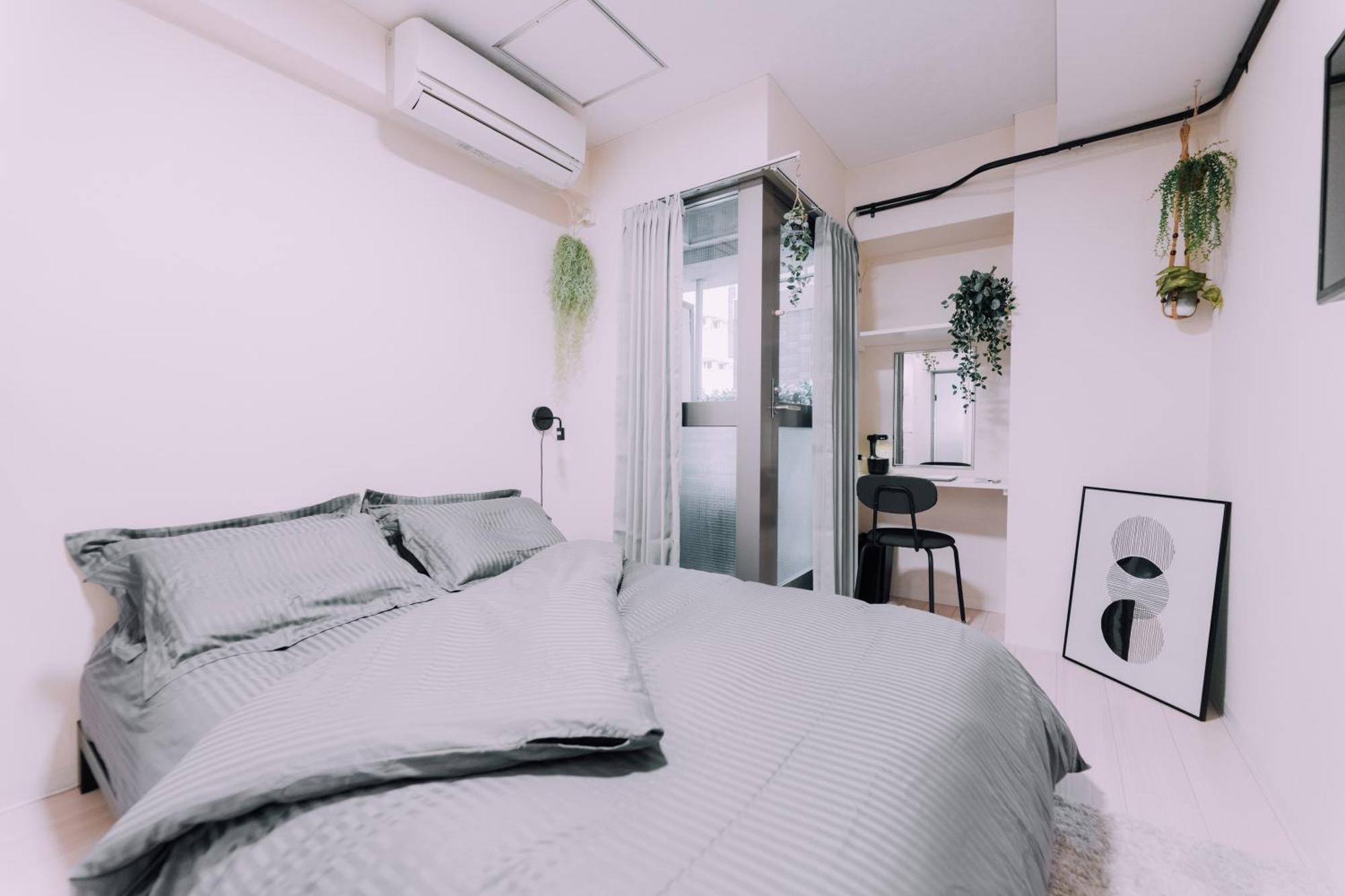 Minimalist Loft Namba Compact Studio With A 24-hour Gym Ma803 Apartment *