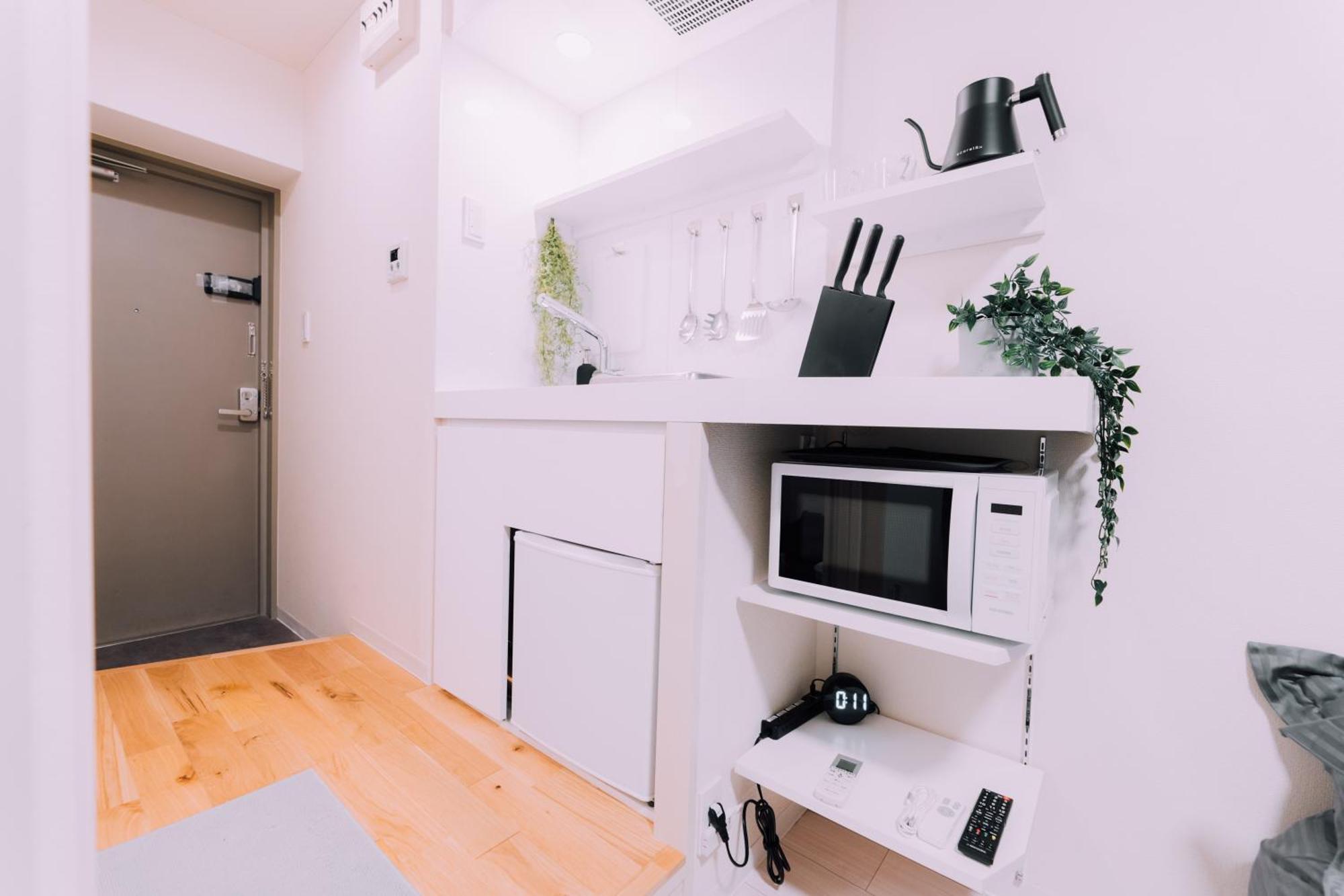 Minimalist Loft Namba Compact Studio With A 24-hour Gym Ma803 * Osaka