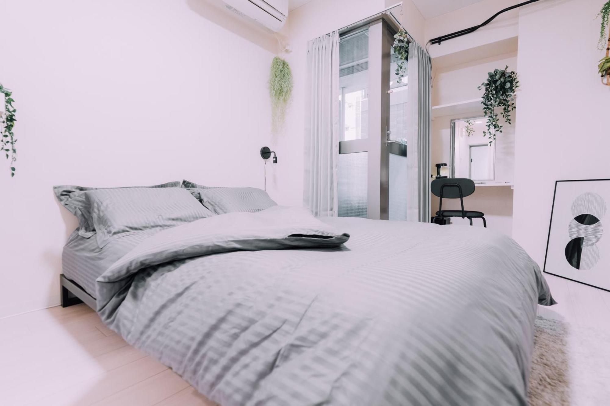 Minimalist Loft Namba Compact Studio With A 24-hour Gym Ma803 Apartemen